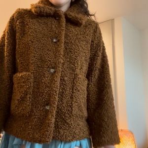 Short & cute TEDDY COAT
